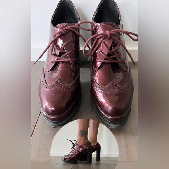 Primadonna burgundy booties - Picture 8 of 8